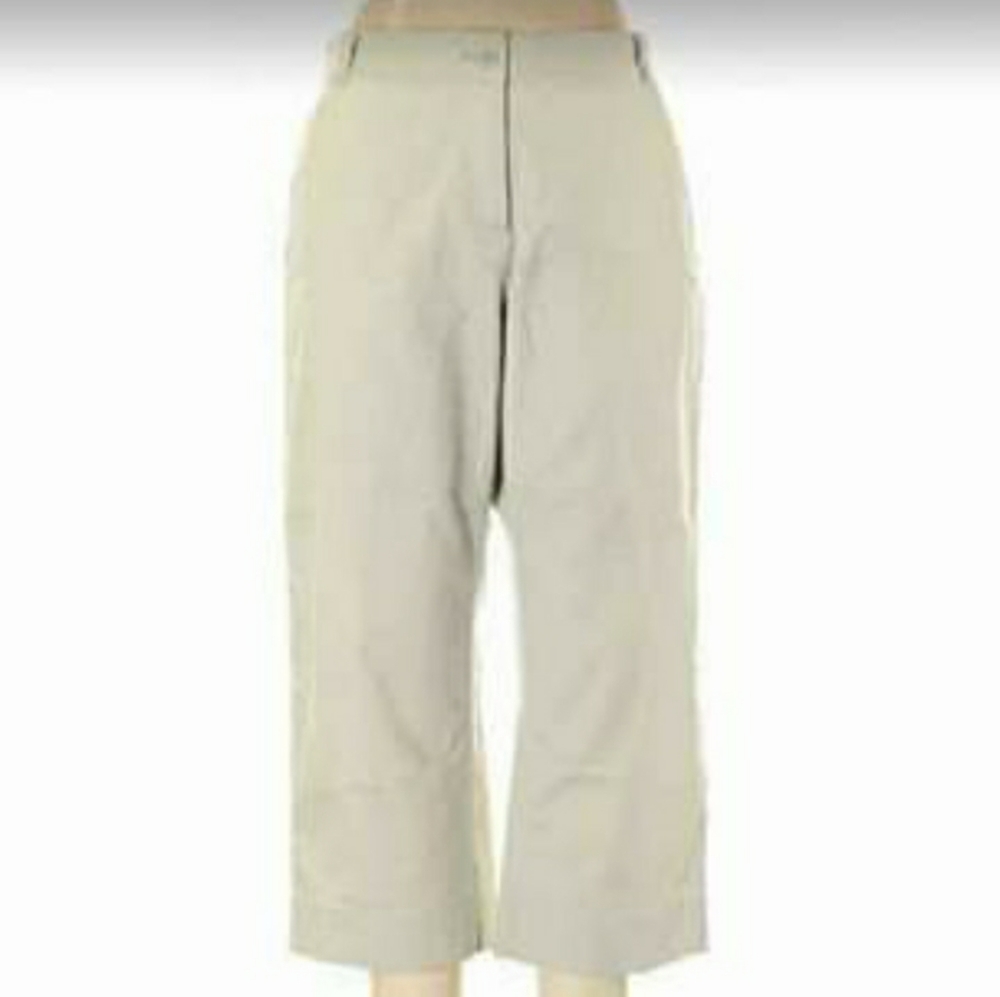 Khaki Capris